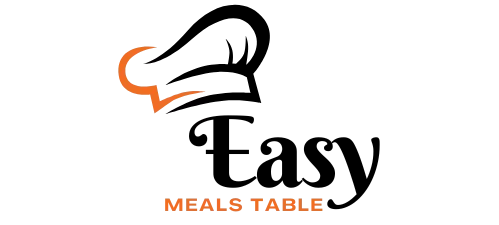 Easy Meals Table