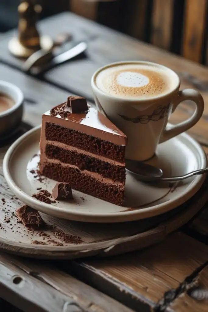 Ingredients for cappuccino cake