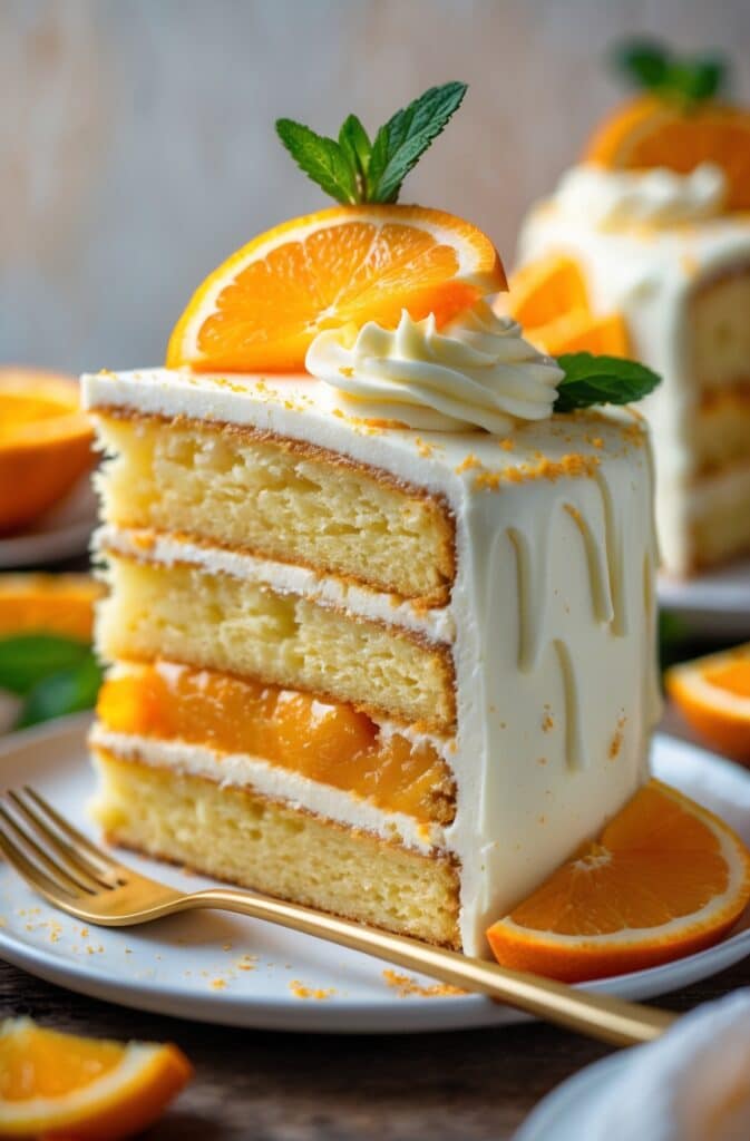 Cake Orange Creamsicle: A Nostalgic Summer Dessert You’ll Love 8 Simple styled cake orange creamsicle for recipe card