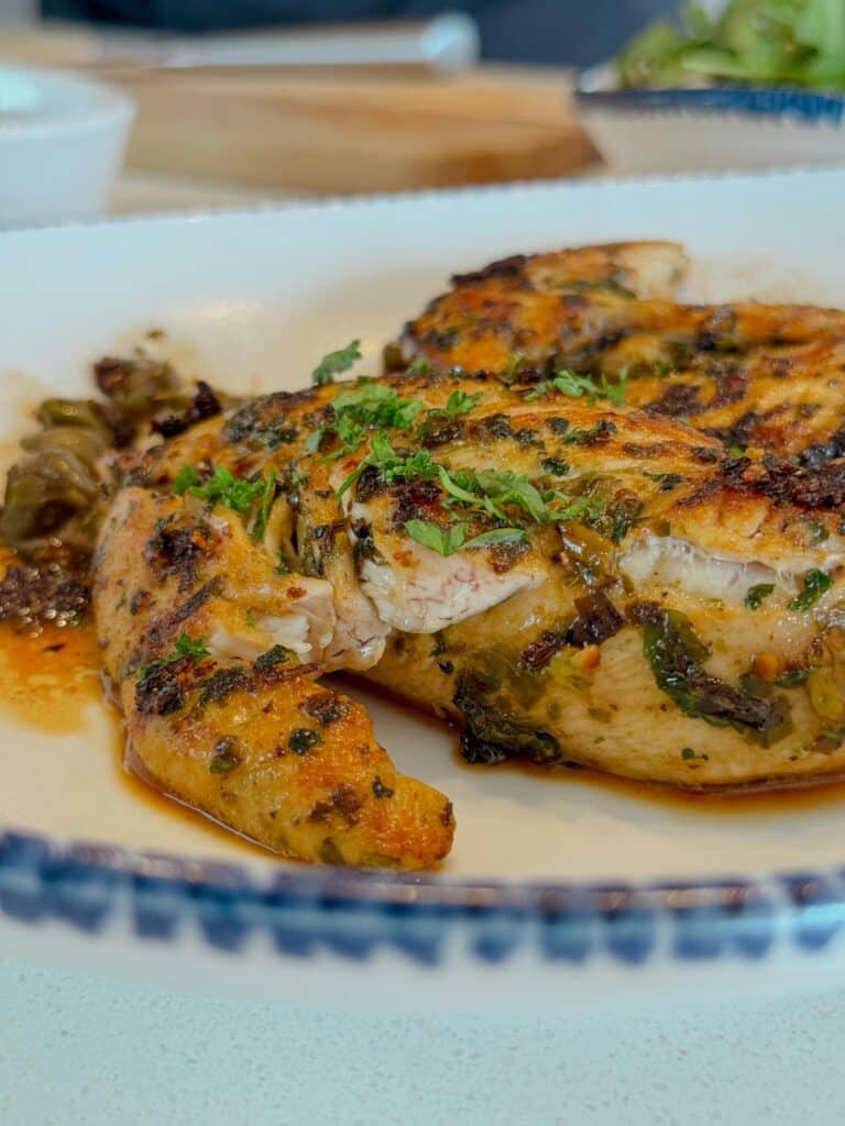 Pesto Chicken Recipe: A Flavor-Packed Dinner You’ll Crave Again and Again 4 Pesto chicken recipe step baking dish
