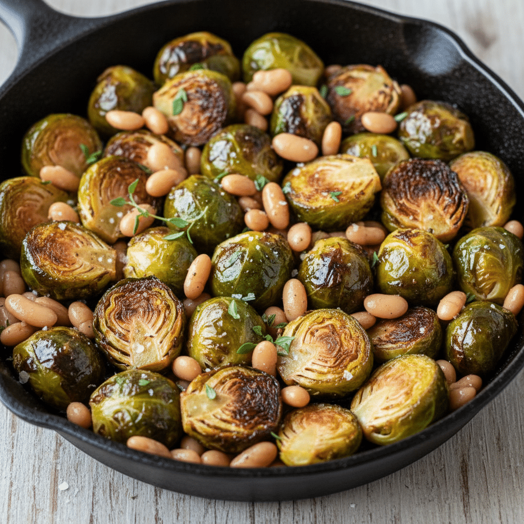 Roasted Brussels Sprouts Balsamic: A Crispy, Flavorful Side Dish 3 Roasted Brussels Sprouts Balsamic in serving bowl