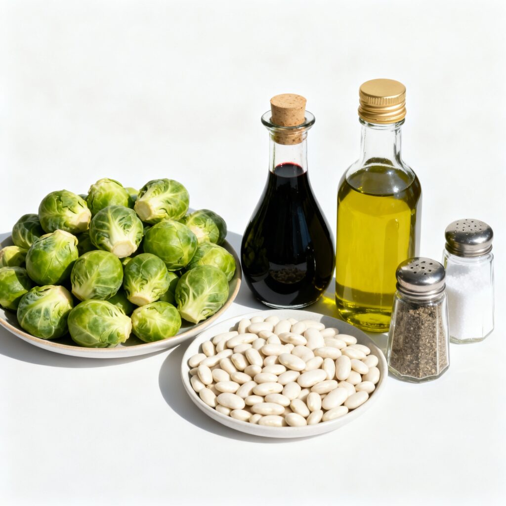 Roasted Brussels Sprouts Balsamic: A Crispy, Flavorful Side Dish 4 Ingredients for roasted Brussels sprouts balsamic