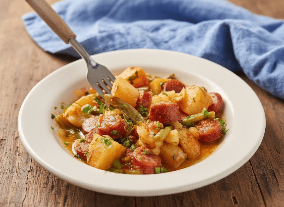 swamp potatoes recipe Southern comfort food