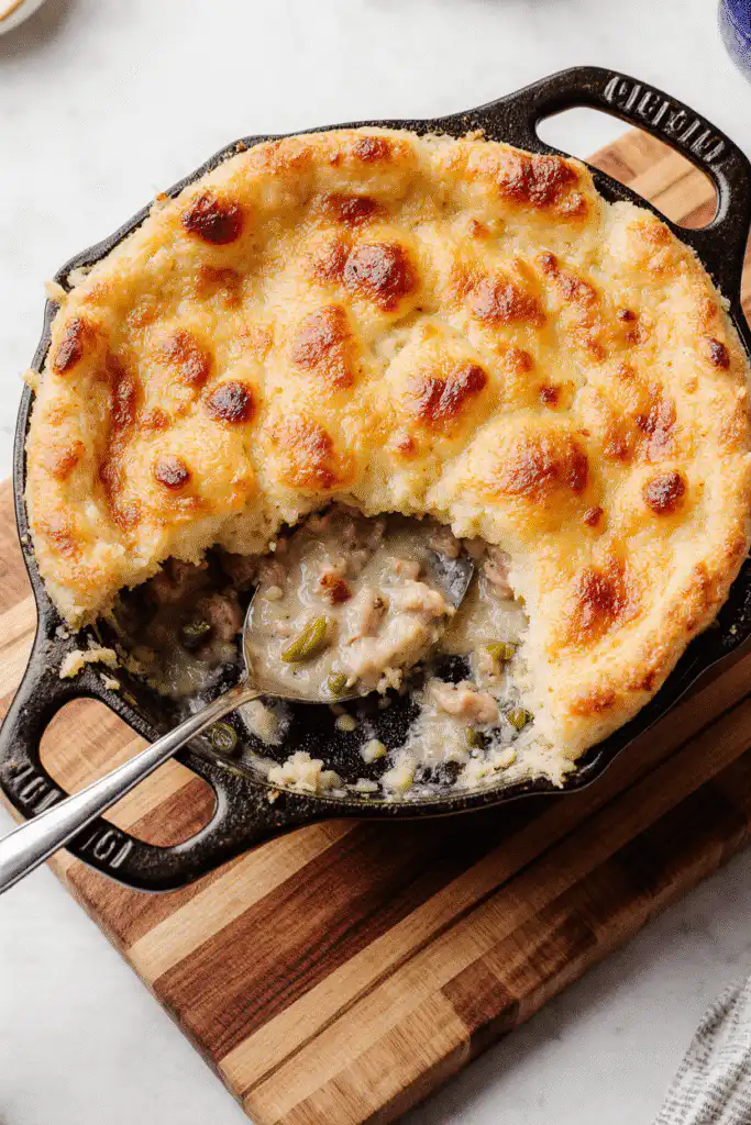 Easy Weeknight Chicken Pot Pie Flaky Puff Pastry Hack