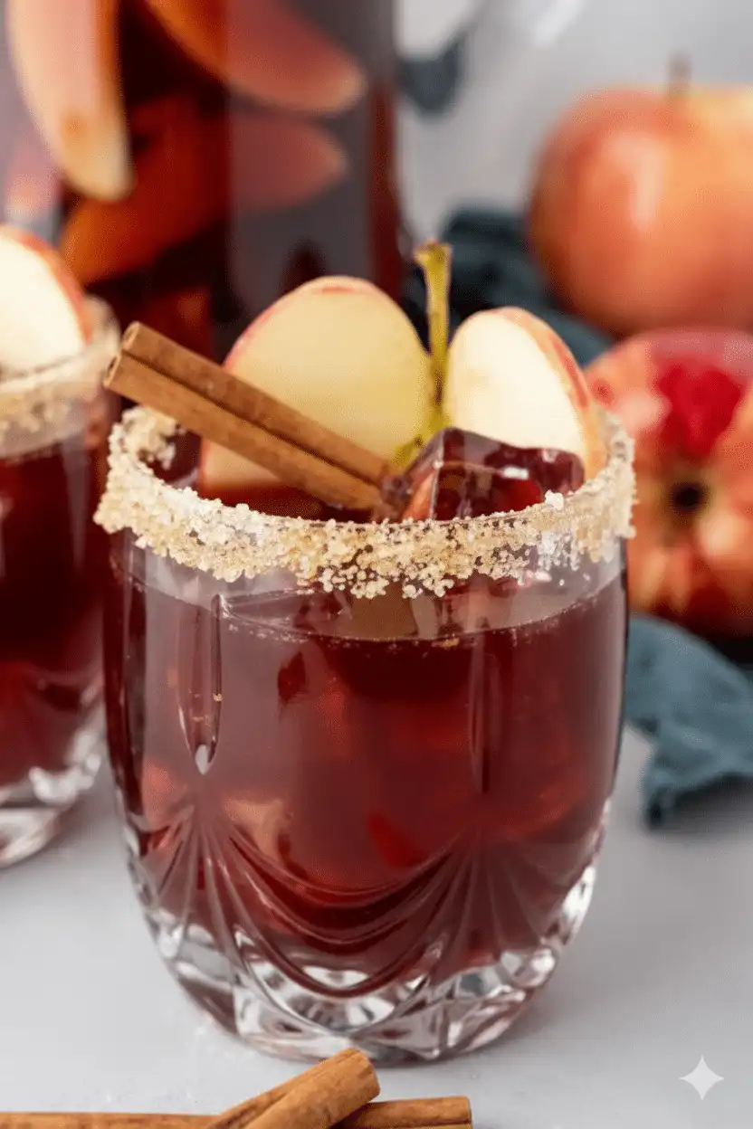 pitcher-of-spiced-apple-cider-sangria-with-apples-and-cinnamon