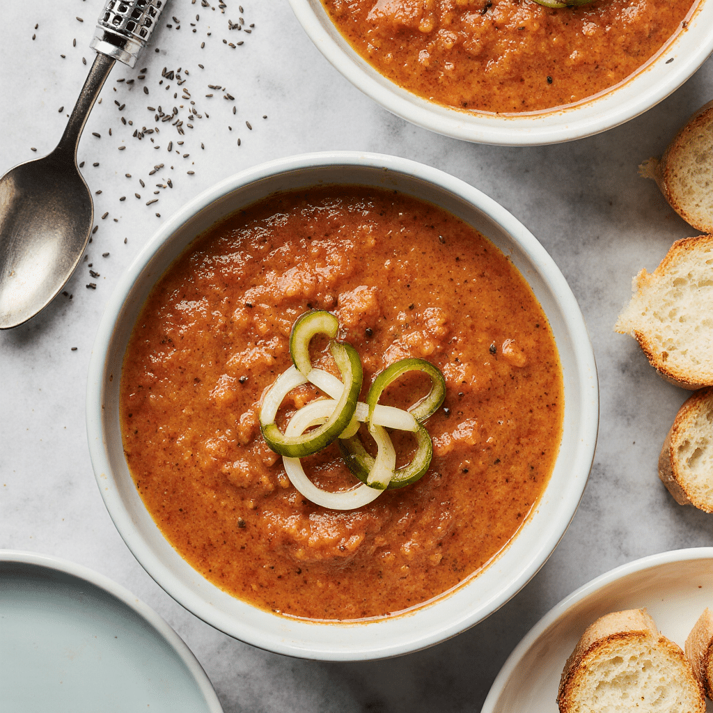 Halved tomatoes, whole garlic cloves, and sliced onions seasoned with olive oil and salt, arranged on a baking sheet before roasting.