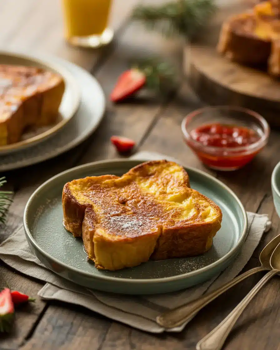 Cr&egrave;me Br&ucirc;l&eacute;e French Toast A Decadent Holiday Breakfast