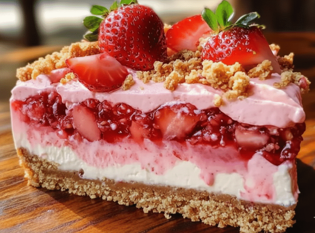 Strawberry Crunch Cheesecake Tacos