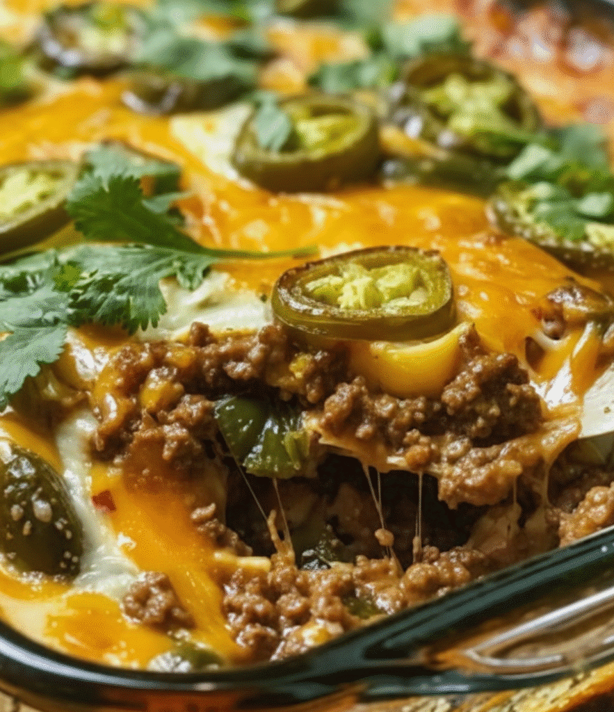 Baked Beef Chiles Rellenos Casserole 3 Gemini Generated Image egu0lcegu0lcegu0