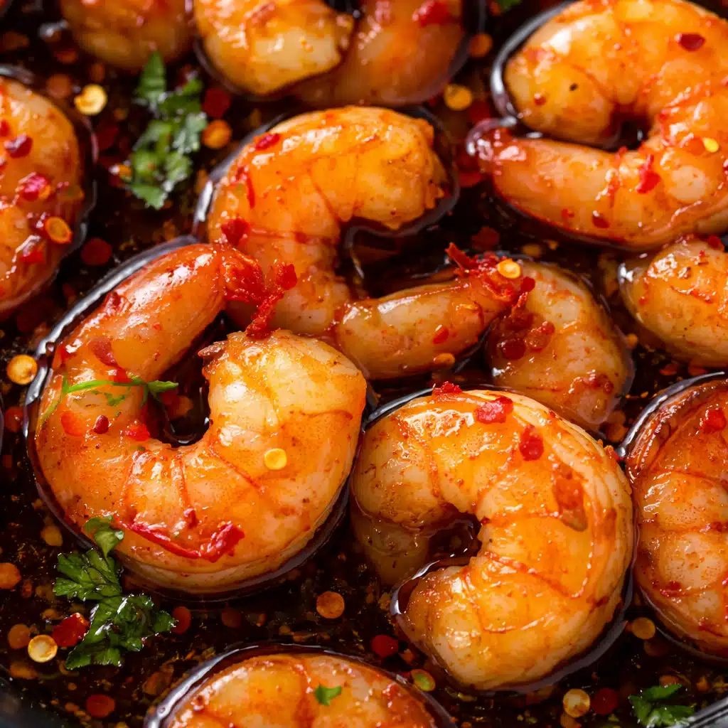 High Protein Honey Garlic Shrimp 1
