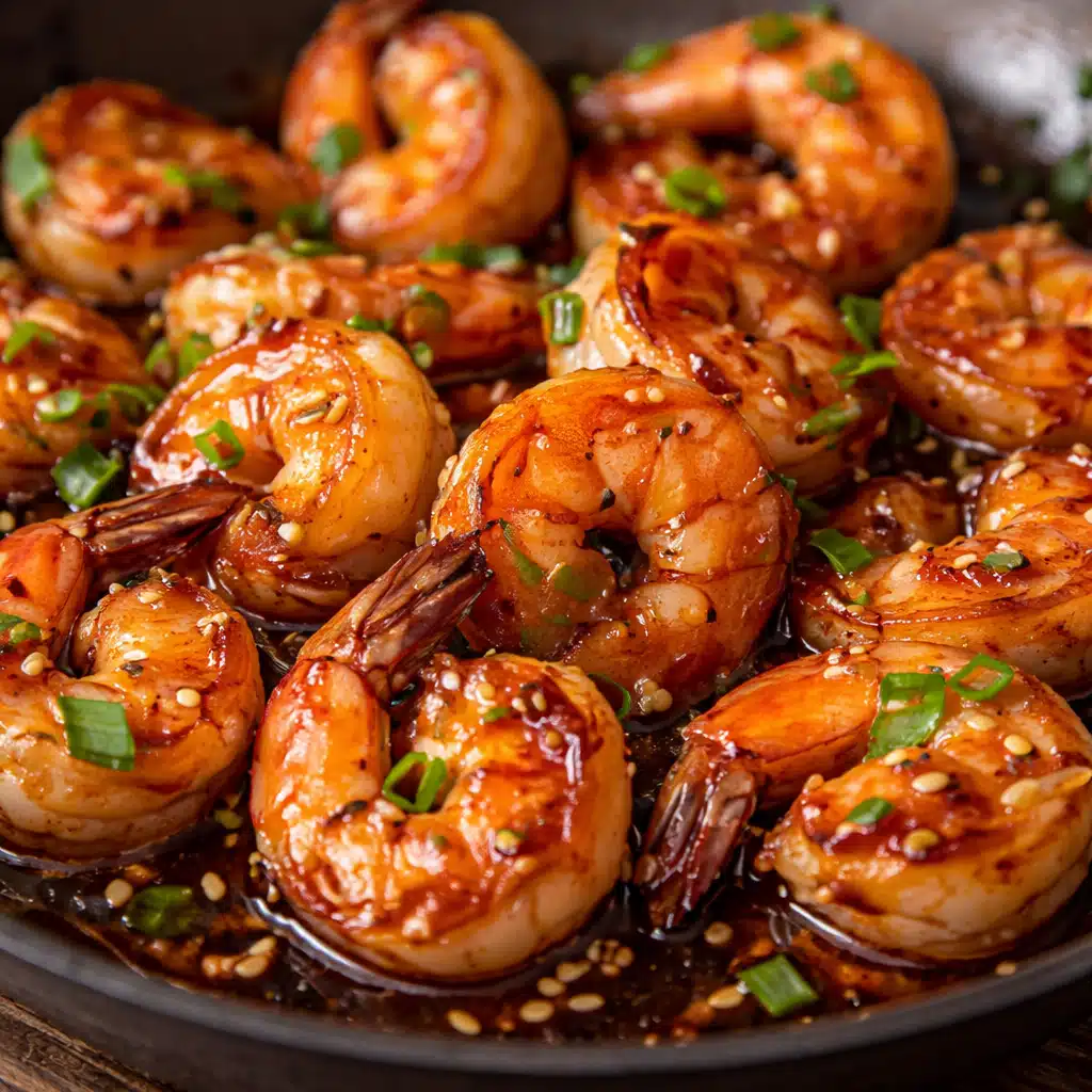 High Protein Honey Garlic Shrimp 2