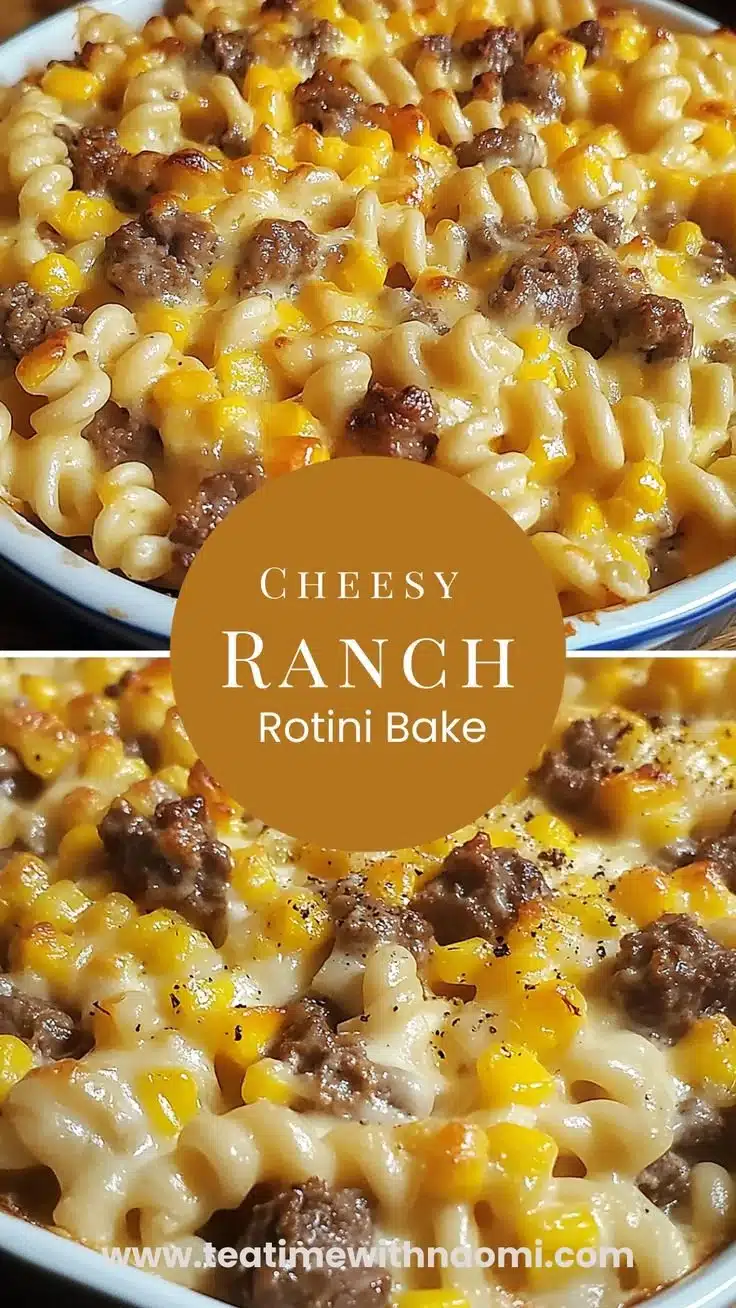 Beef and Rice Casserole 1 Delicious Beef and Rice Casserole baked and served in a dish