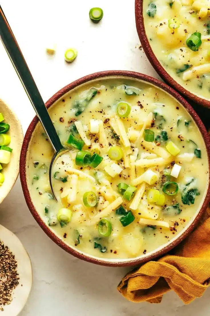 Colcannon Soup 1 Bowl of delicious Colcannon Soup made with potatoes and cabbage