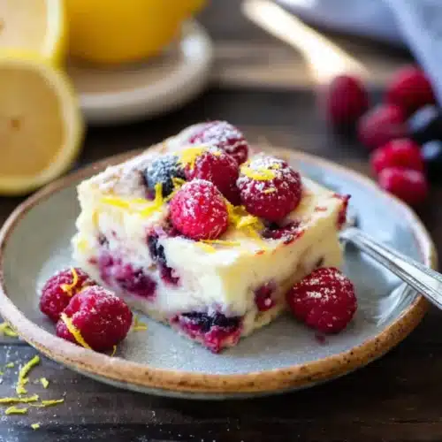 Lemon Raspberry Cottage Cheese Bake – 1 Light, Simple Favorite 2 lemon raspberry cottage cheese bake 1 light sim 2026 02 07 145504 819x1024 1