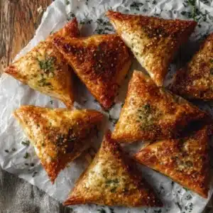 Moroccan Spiced Chicken Pastry 請求 2 Delicious Moroccan Spiced Chicken Pastry with vibrant spices and golden crust.