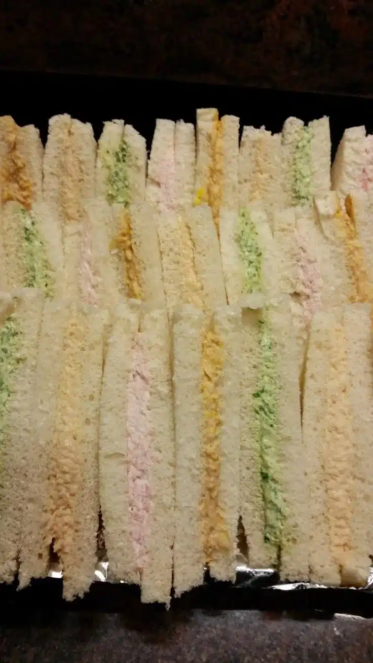 Varied Sandwiches 1 A selection of assorted sandwiches featuring fresh ingredients and vibrant colors.