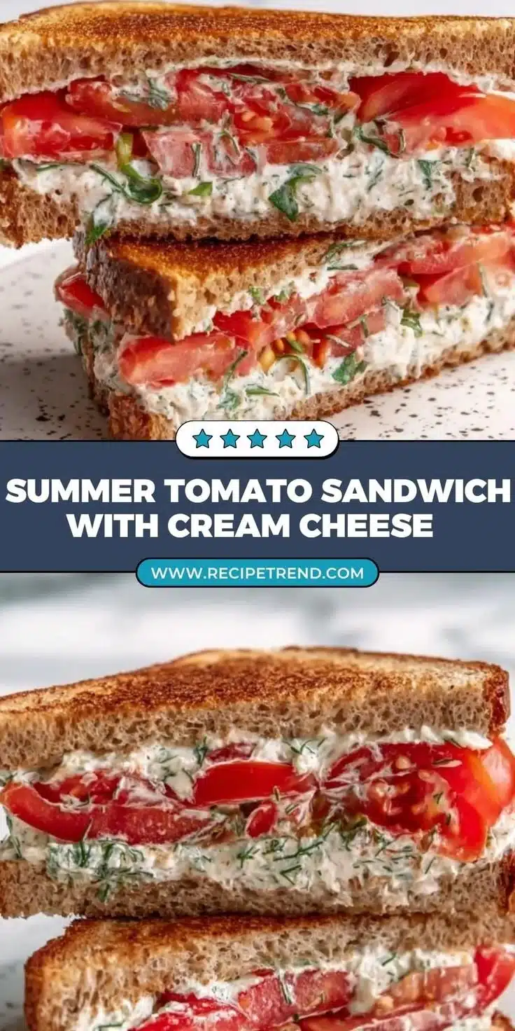 Fresh Tomato Sandwich 1 Delicious fresh tomato sandwich with vibrant tomatoes and fresh ingredients