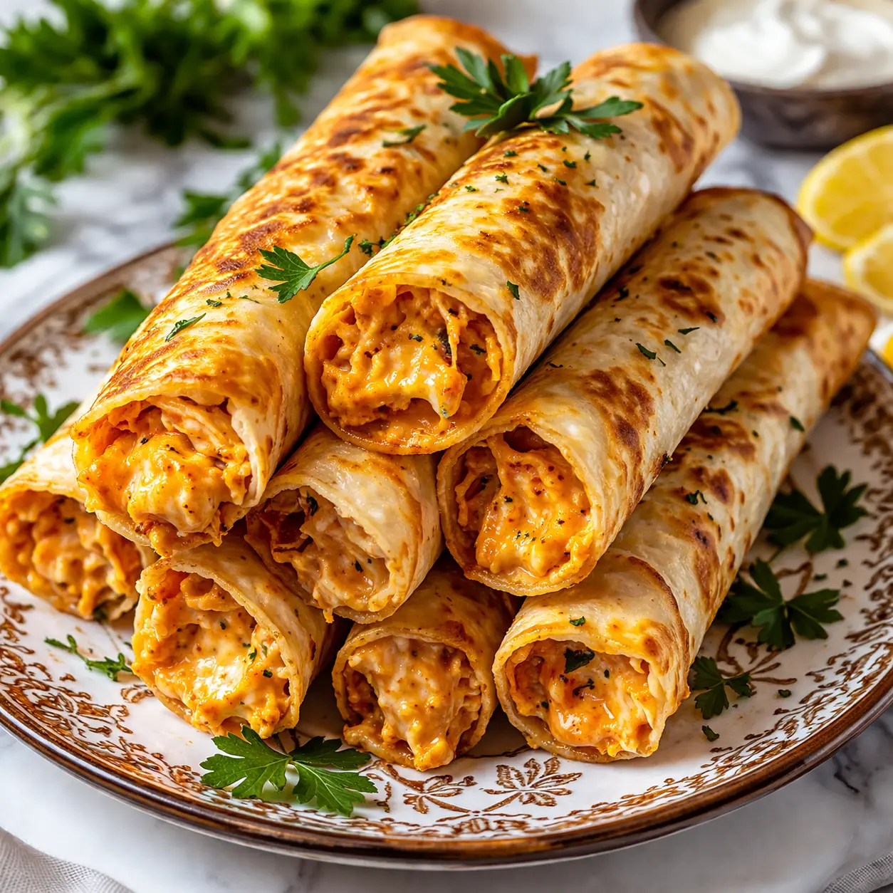 Crispy Chicken Taquitos 1