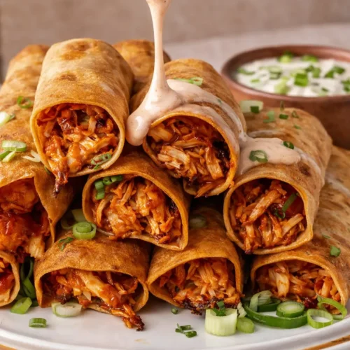 Crispy Chicken Taquitos