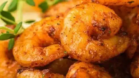 Quick and easy air fryer shrimp recipe for a healthy dinner option