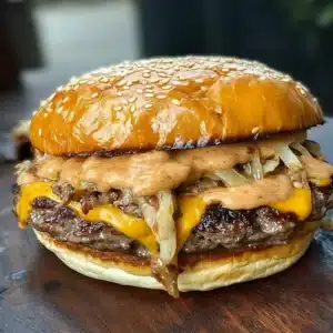 Delicious homemade Smash Burger Sauce for juicy burgers