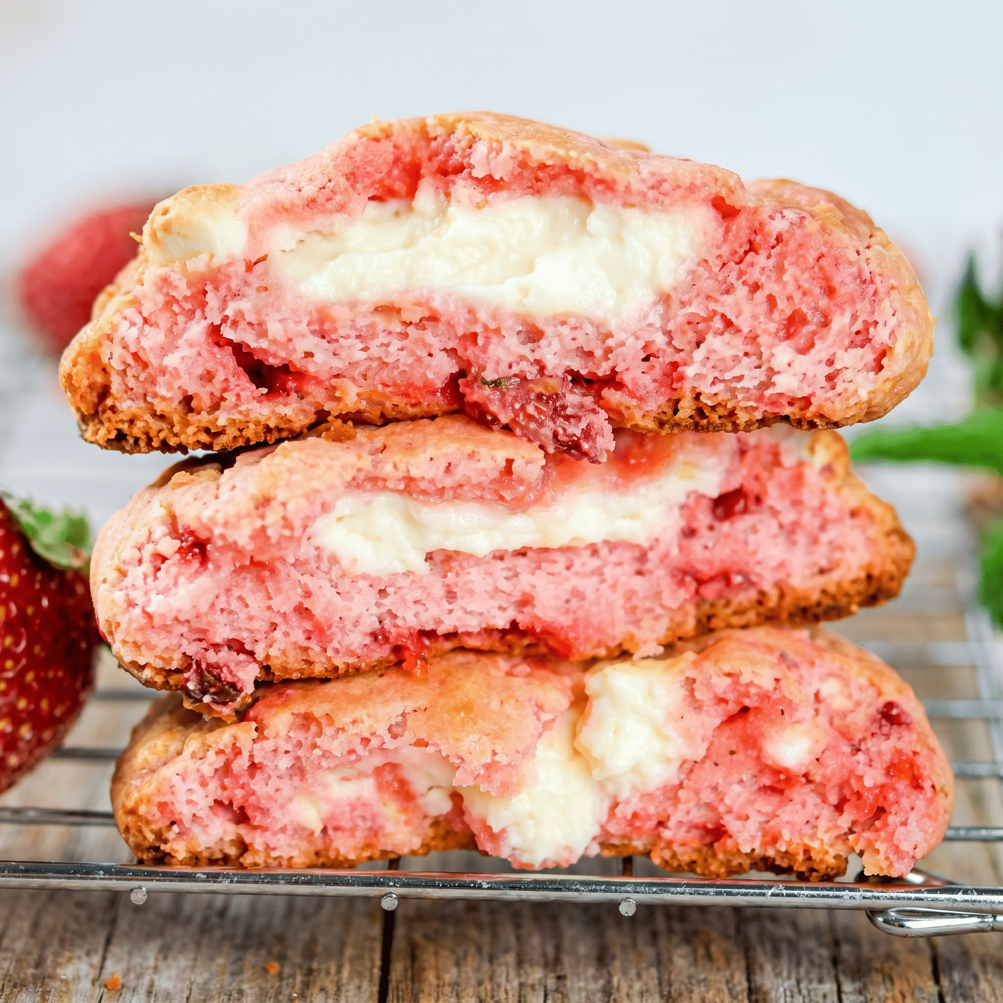 Best Strawberry Cheesecake Cookies Recipe for Baking