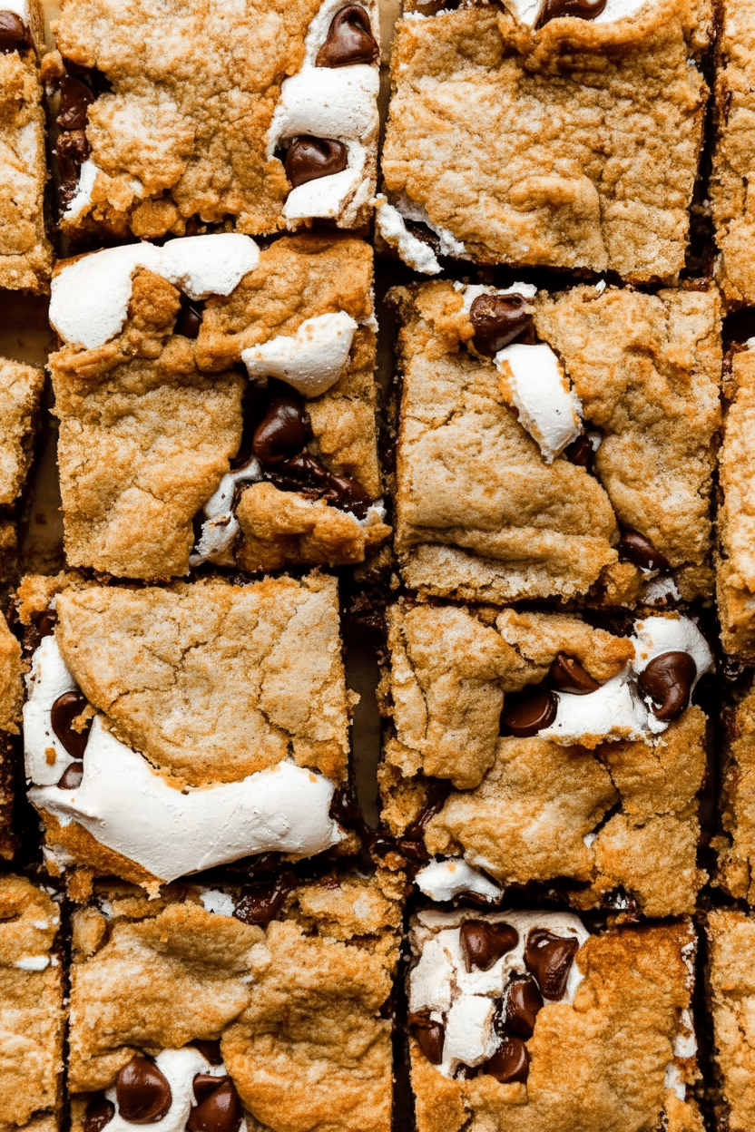 Easy Smores Cookie Bars Recipe for Gooey Perfection