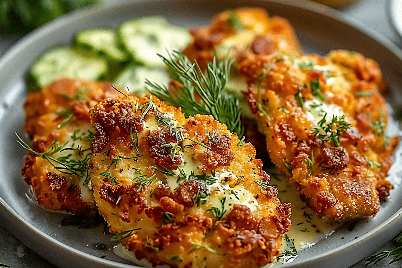 Easy Crispy Parmesan Chicken | Dill Pickle Flavor Recipe
