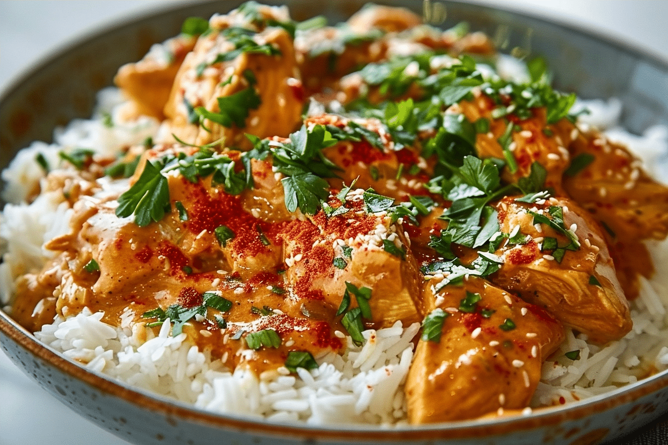 Easy Creamy Cajun Chicken | Crockpot Butter Chicken