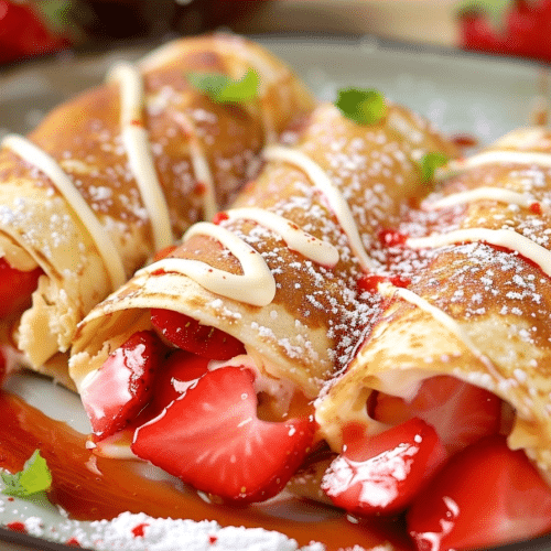 Strawberry Pie Enchiladas | Easy Creamy Dessert Recipe 3 Strawberry Pie Enchiladas | Easy Creamy Dessert Recipe