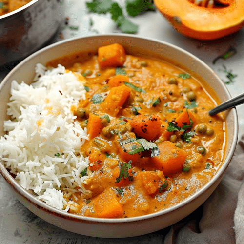 Creamy One-Pot Pumpkin Curry | Easy Indian Inspired Dinner