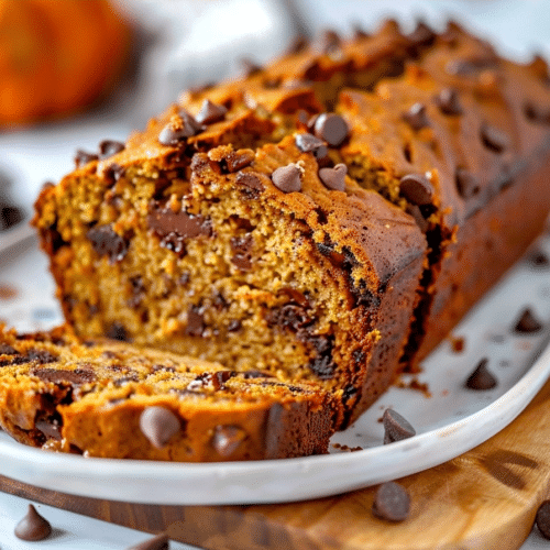 Best Pumpkin Chocolate Chip Bread | Easy Moist Fall Loaf