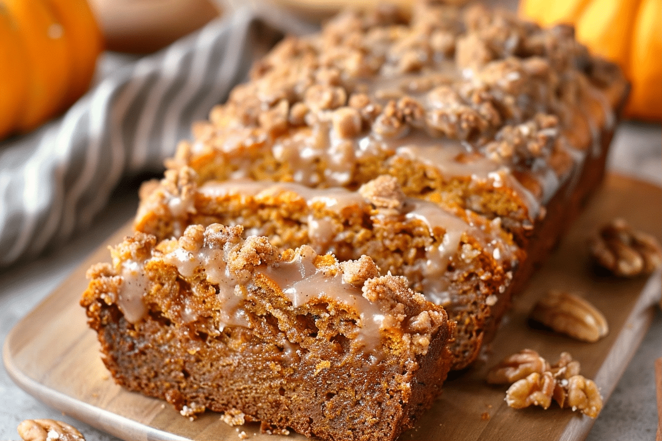 Pumpkin Streusel Bread | Easy Cozy Fall Baking Recipe