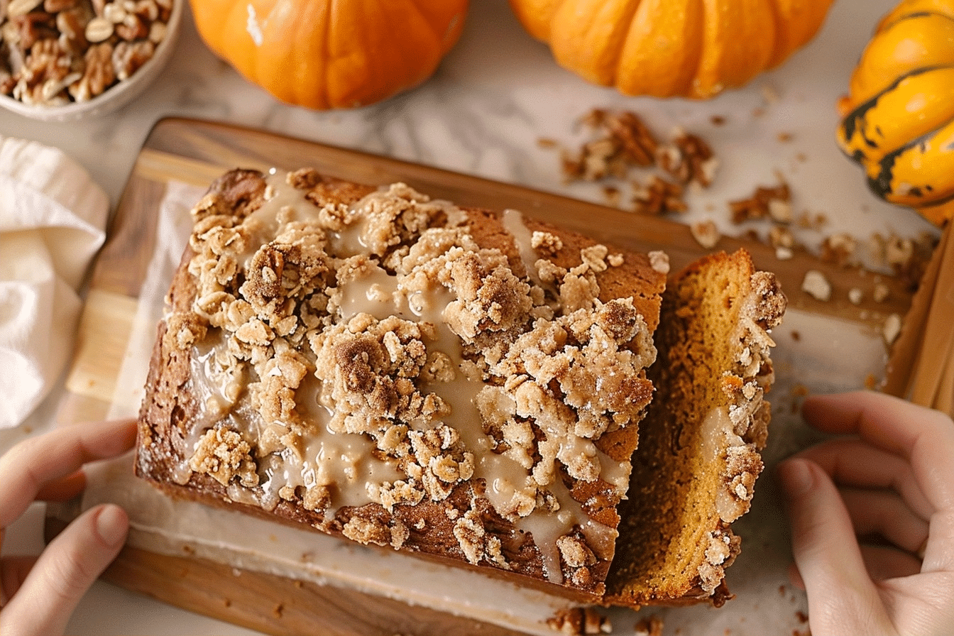 Pumpkin Streusel Bread | Easy Cozy Fall Baking Recipe 2 image 1779291046608