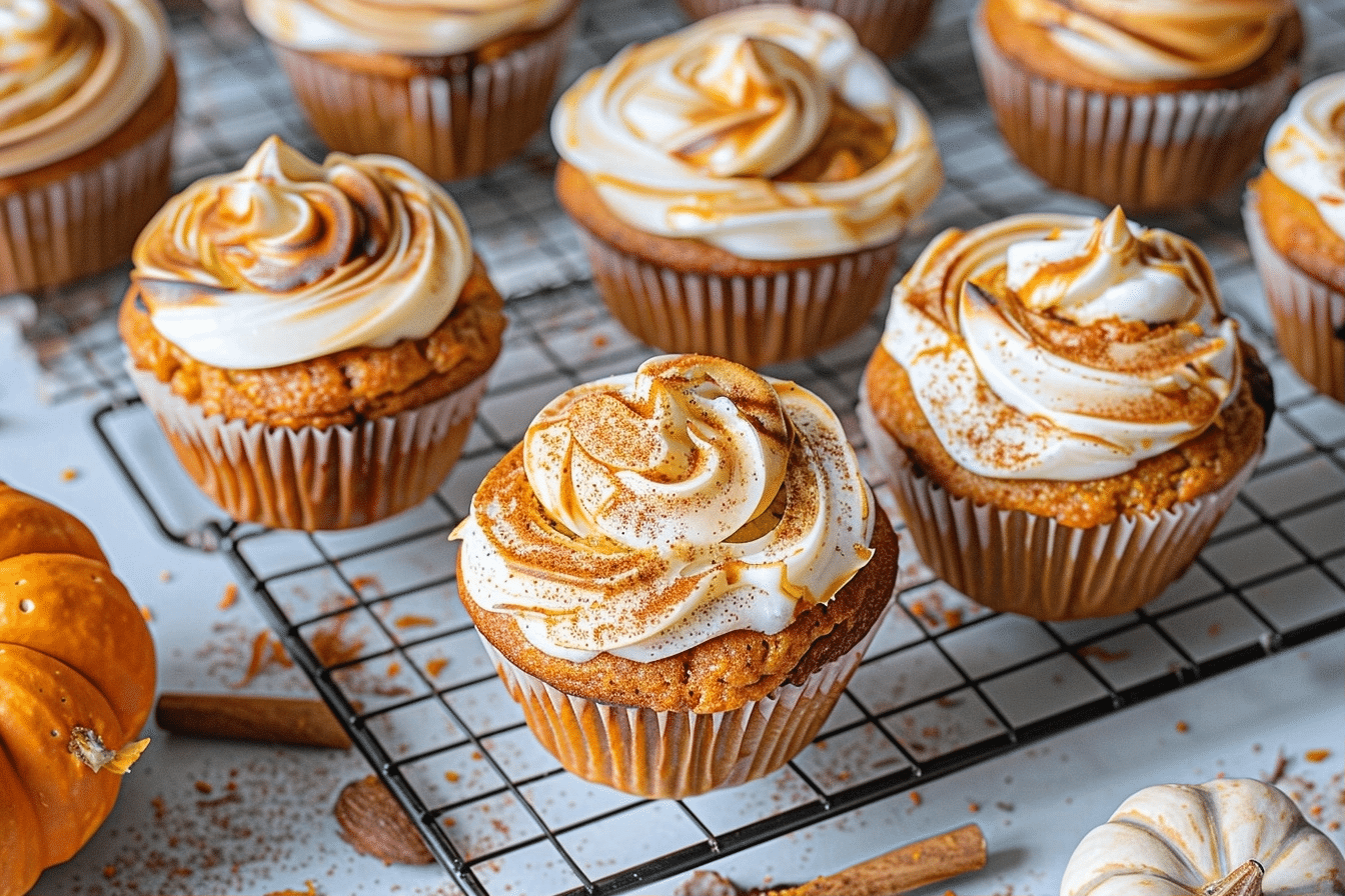Easy Pumpkin Cream Cheese Muffins | Soft Moist Swirls
