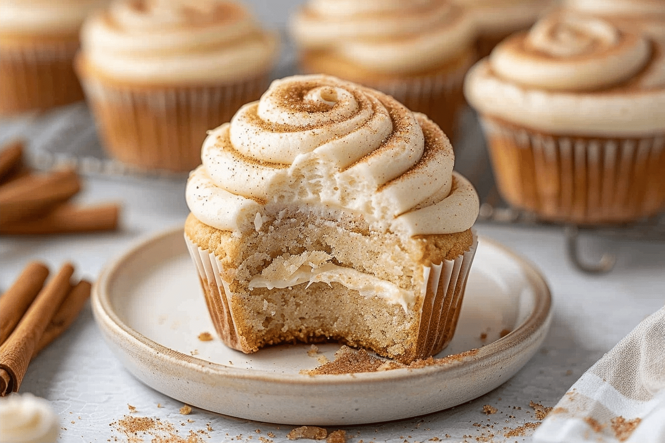 Crumbl Snickerdoodle Cupcake Cookies | Copycat Recipe