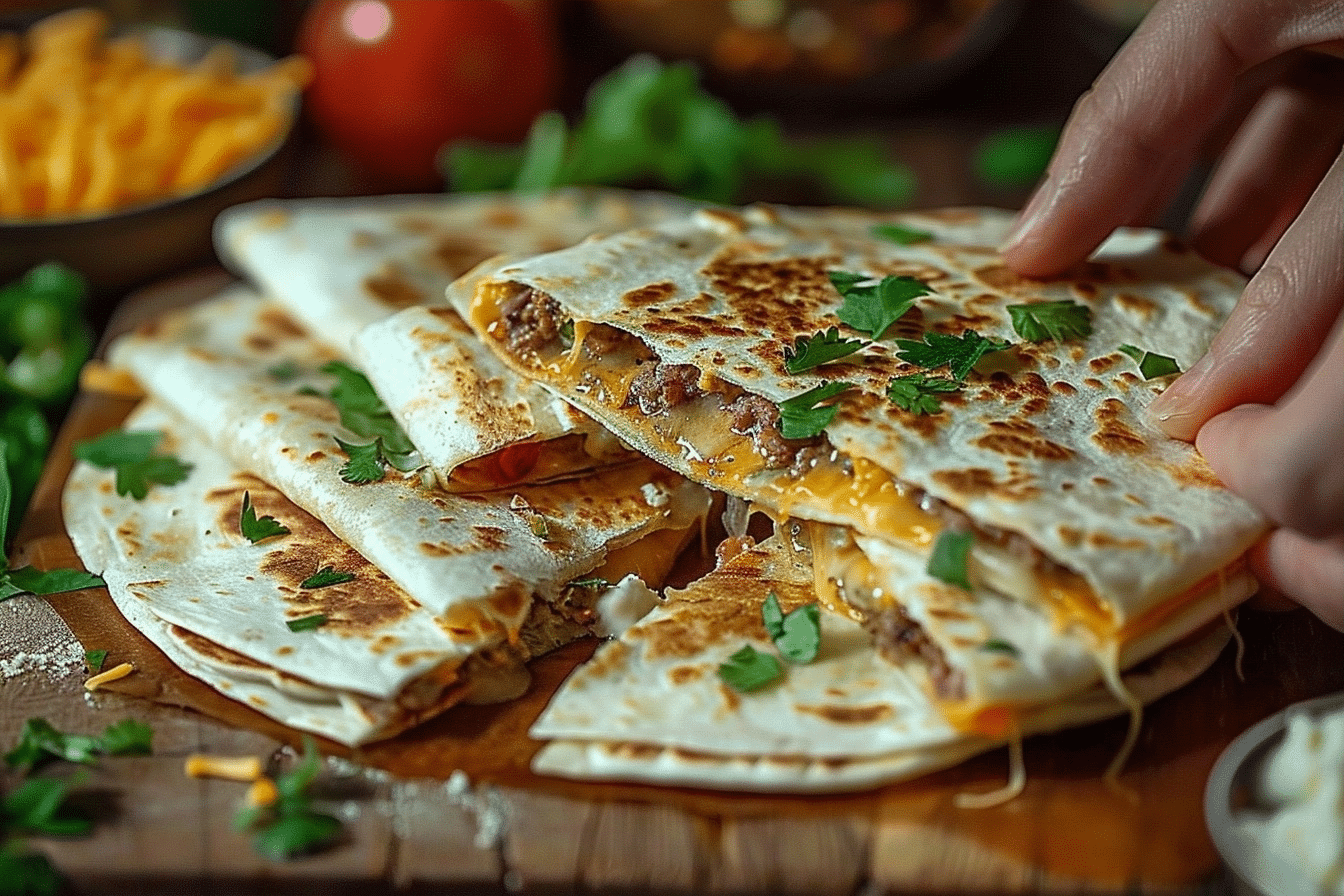 Smashburger Quesadillas | Easy Cheesy Comfort Dinner 2 image 1779376421118