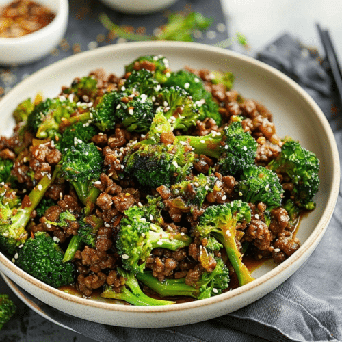 Easy Ground Beef and Broccoli | Quick Healthy Dinner Recipe 3 Easy Ground Beef and Broccoli | Quick Healthy Dinner Recipe