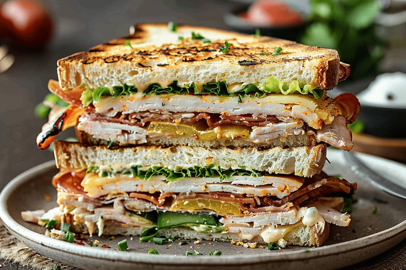 Ultimate Club Sandwich | Crispy Loaded Easy Lunch Recipe