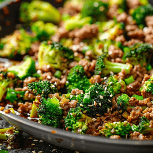Ground Beef and Broccoli | Easy Healthy Dinner Recipe