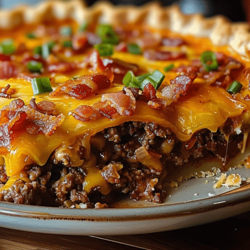 Bacon Cheeseburger Pie | Easy Carnivore Diet Comfort Food