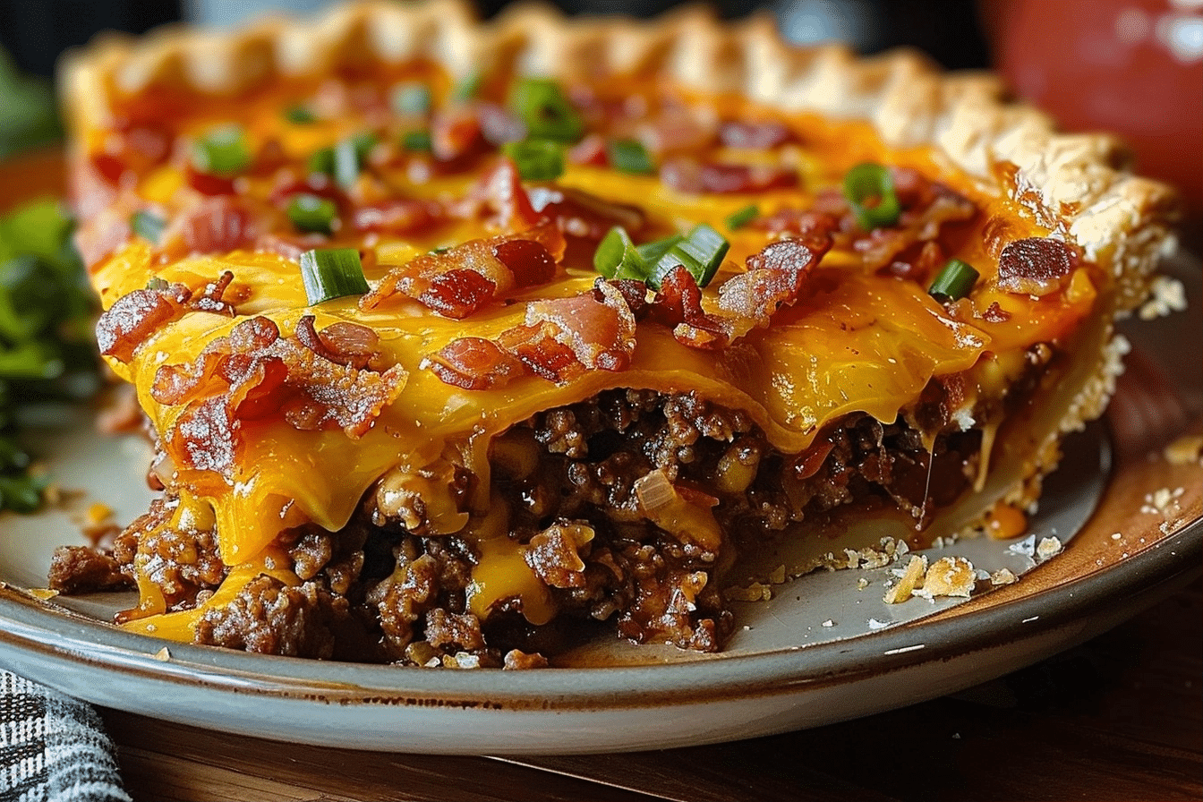 Bacon Cheeseburger Pie | Easy Carnivore Diet Comfort Food