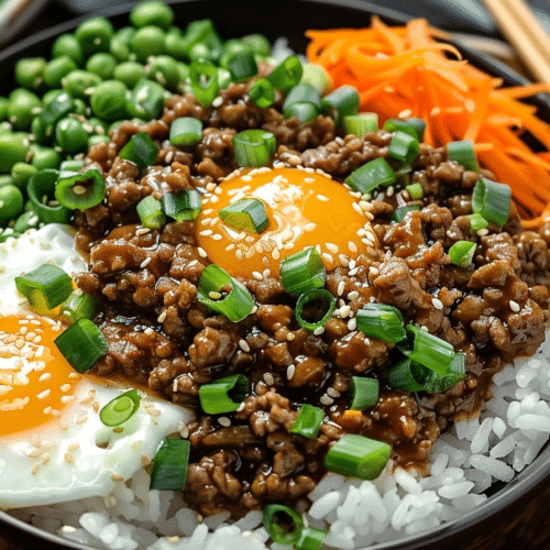 Korean Ground Beef Bowl | 25-Minute Healthy Dinner Recipe 3 Korean Ground Beef Bowl | 25-Minute Healthy Dinner Recipe