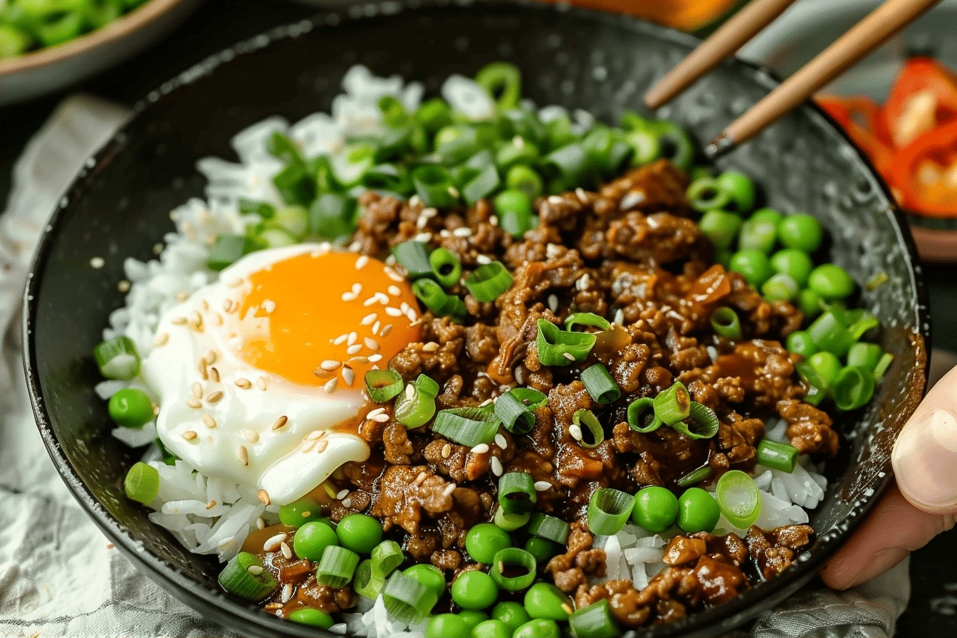 Korean Ground Beef Bowl | 25-Minute Healthy Dinner Recipe 2 image 1779384687687