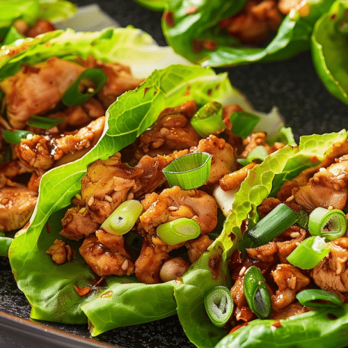 Easy Chicken Lettuce Wraps | Healthy Asian Copycat Dinner
