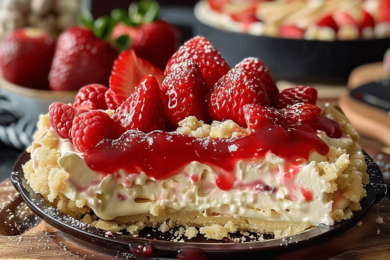 Strawberry Cheesecake Dump Cake Easy & Creamy Recipe 1 image 1779737833061