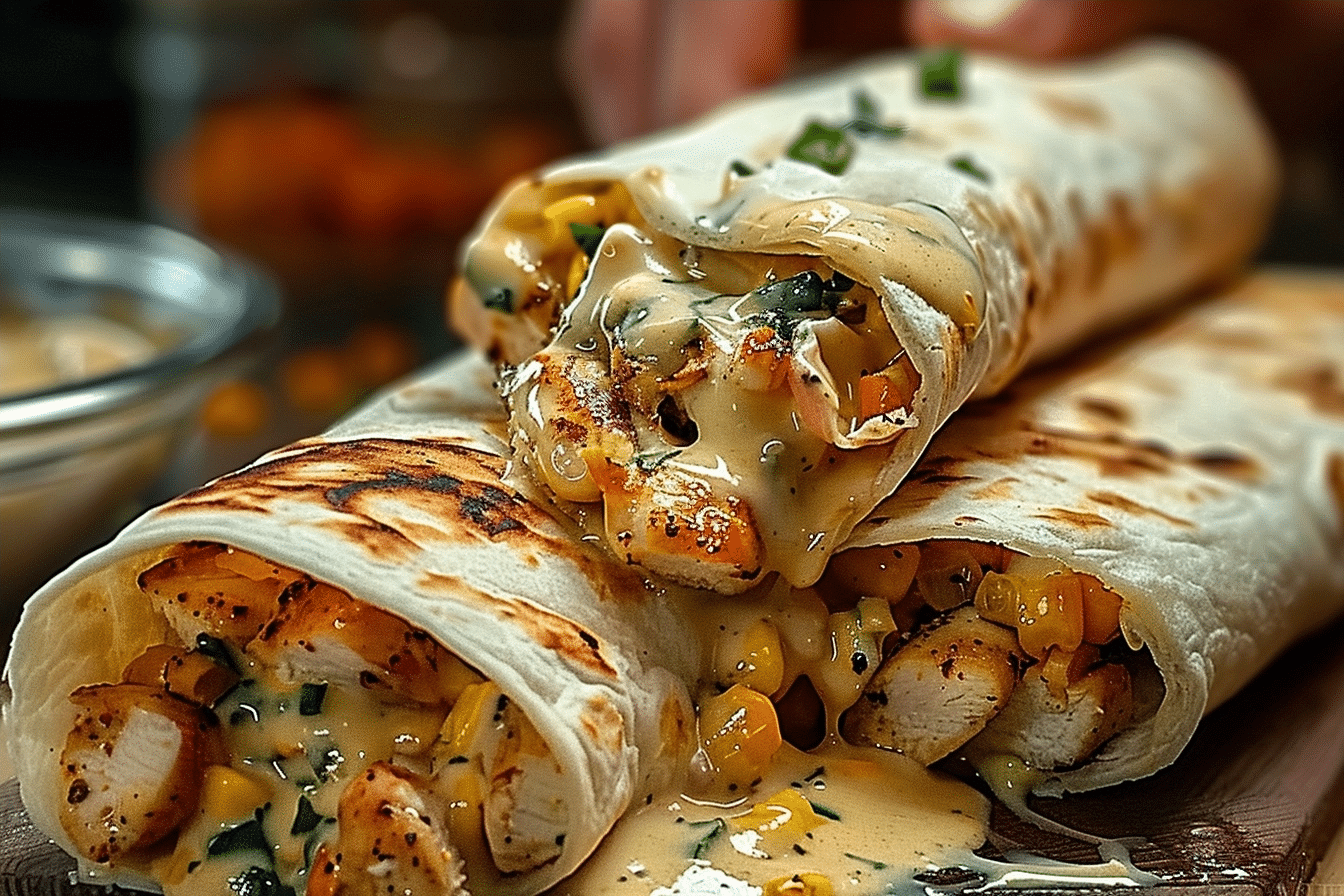 Cheesy Garlic Chicken Wraps for Quick Weeknight Dinners 2 image 1779829711832