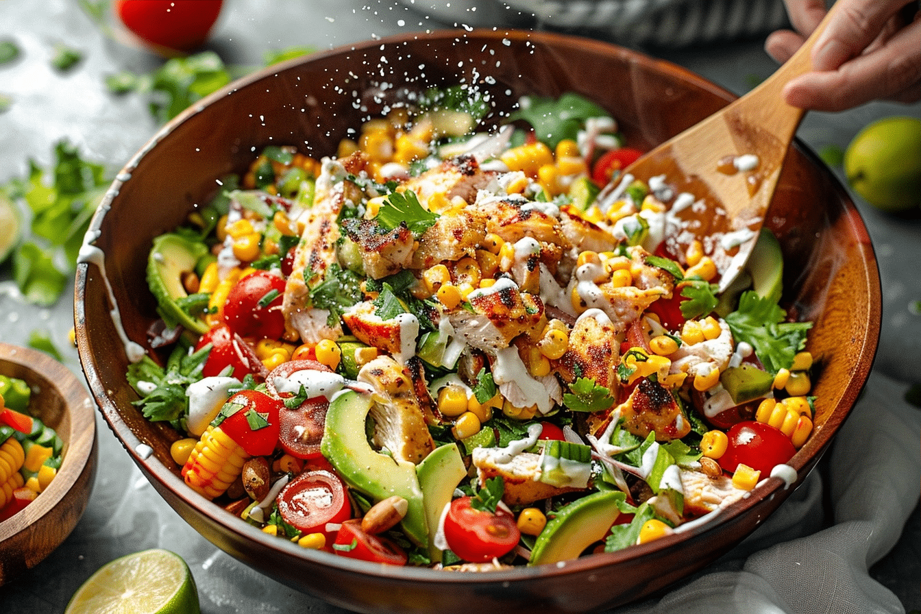 Street Corn Chicken Salad with Creamy Cotija Dressing 2 image 1779829818696