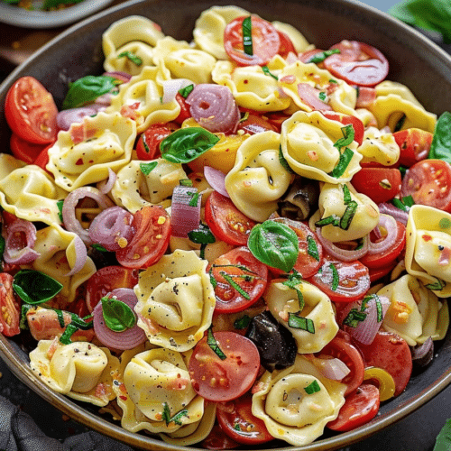 Italian Grinder Tortellini Salad for Crowd-Pleasing Picnics 3 Italian Grinder Tortellini Salad for Crowd-Pleasing Picnics