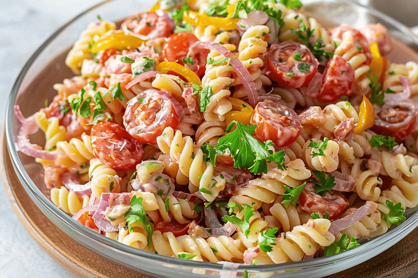 Grinder Pasta Salad: Deli-Style Picnic Pasta Recipe